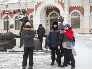 Перед входом в музей